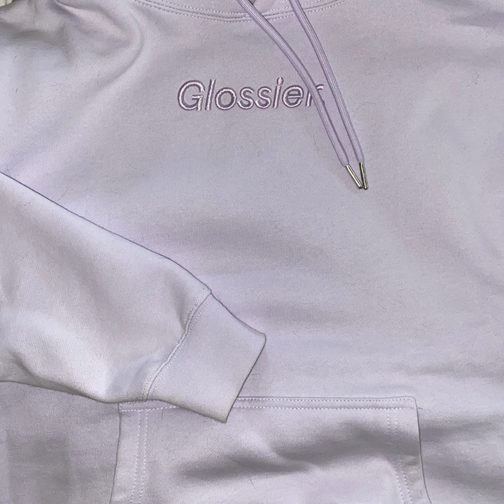 Glossier 2022 Limited Edition Lavender Hoodie